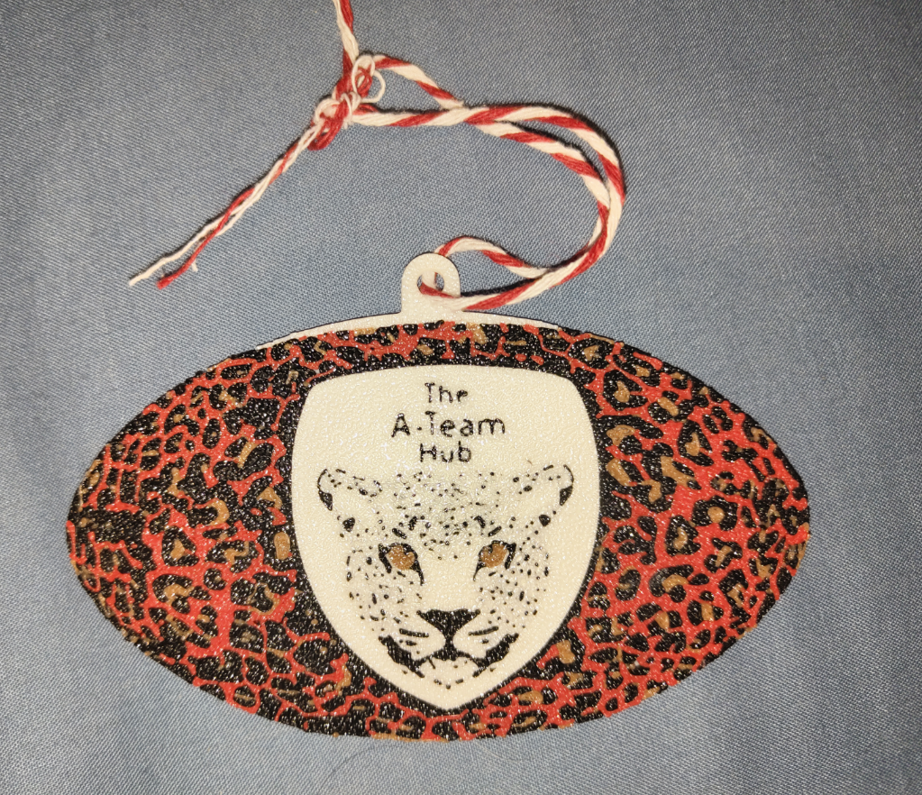 Leigh Leopards Tree Decoration