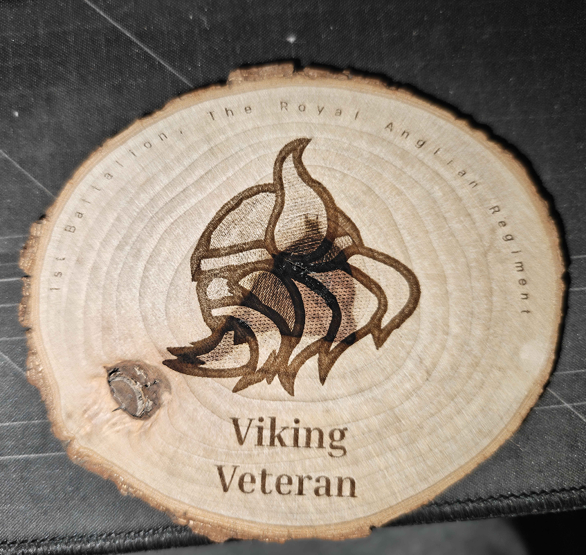 Royal Anglian Viking Veteran Coaster